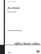 Ave Maria SSA choral sheet music cover